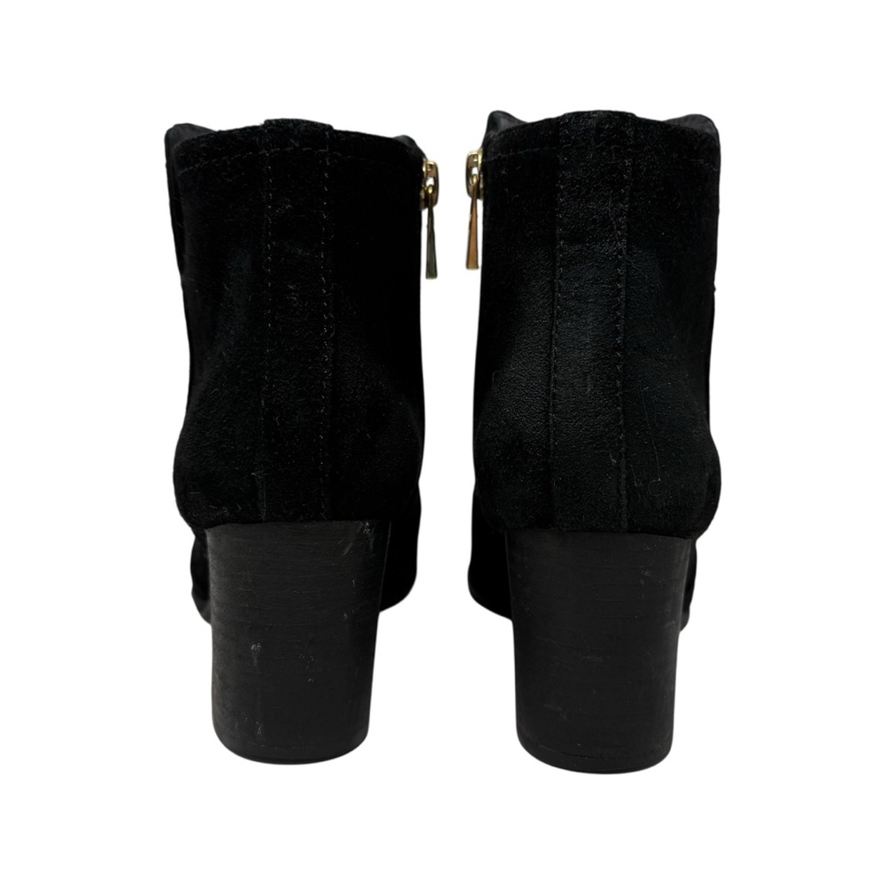 Tory Burch Sabe Suede Ankle Bootie Women’s Size 6.5 Black - Picture 7 of 10